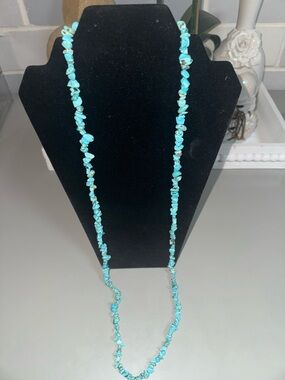 Turquoise Long Necklace